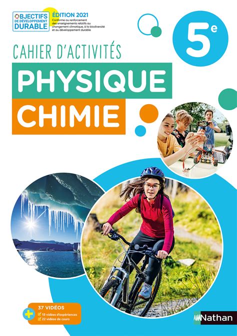 Physique Chimie 5eme Nathan Corrigé Pdf Cahier de Physique Chimie 5e - Cahier de l'élève - 9782091729343 | Éditions  Nathan